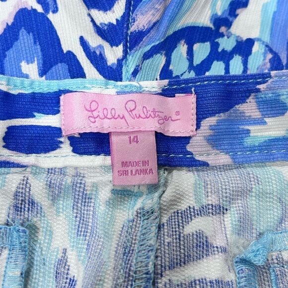 Lilly Pulitzer Mini Callahan Shorts Tropi Call Me - Picture 9 of 10